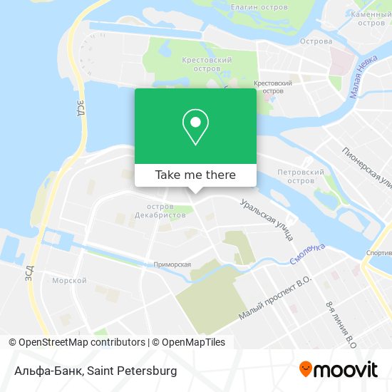 Альфа-Банк map