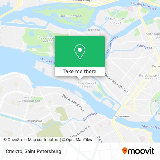 Спектр map