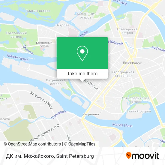 ДК им. Можайского map