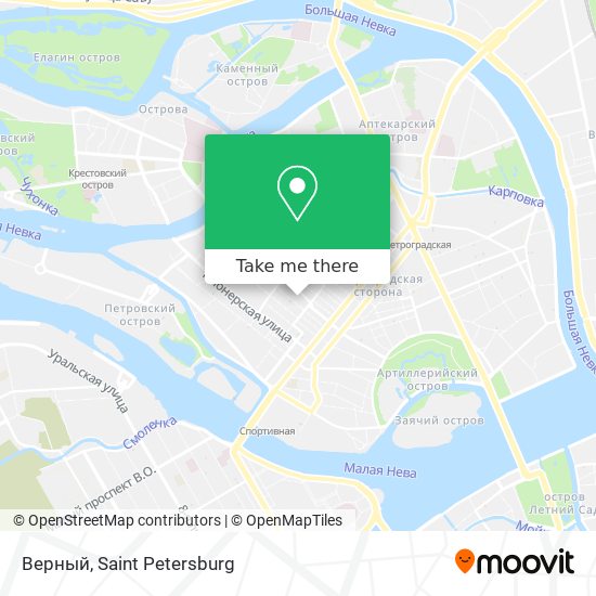 Верный map
