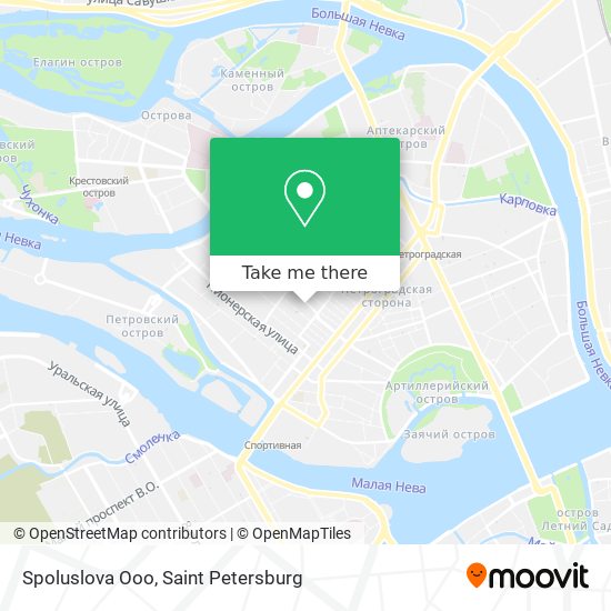 Spoluslova Ooo map