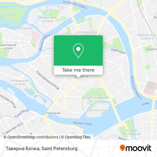 Таверна Бочка map