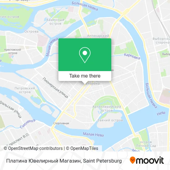 Платина Ювелирный Магазин map