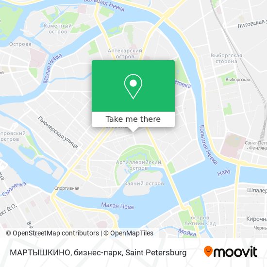 МАРТЫШКИНО, бизнес-парк map