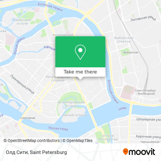 Олд Сити map