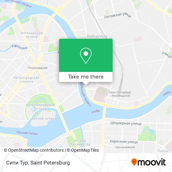 Сити Тур map