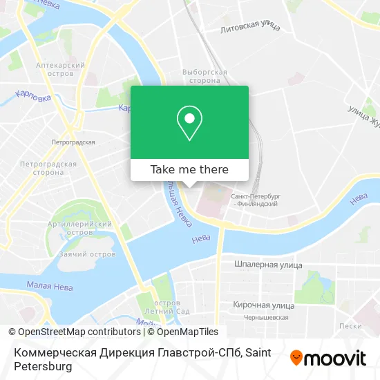 Коммерческая Дирекция Главстрой-СПб map