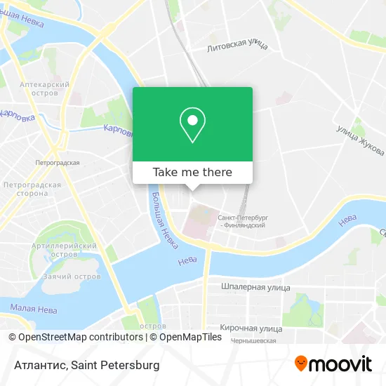 Атлантис map