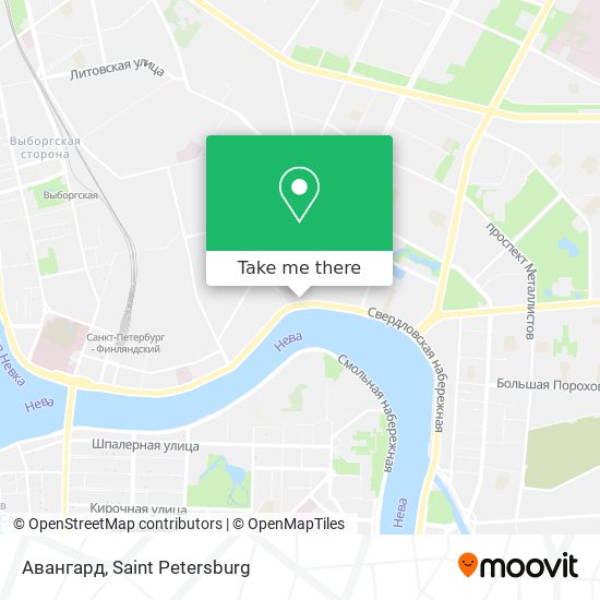 Авангард map