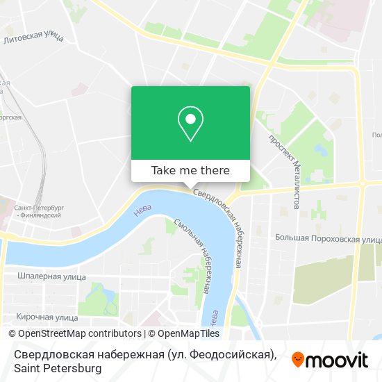 Свердловская набережная (ул. Феодосийская) map