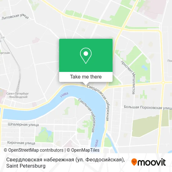 Свердловская набережная (ул. Феодосийская) map