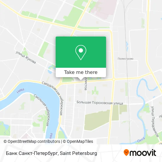 Банк Санкт-Петербург map