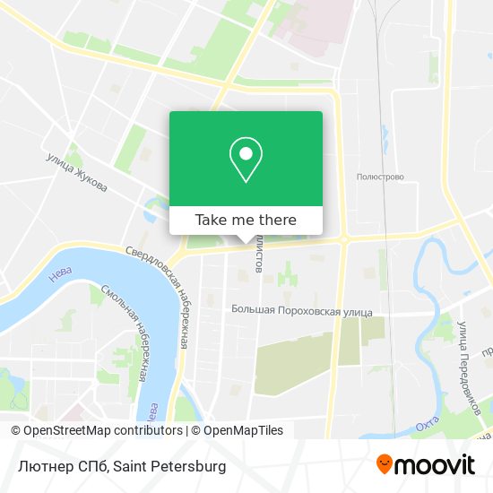 Лютнер СПб map