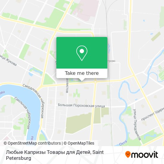 Любые Капризы Товары для Детей map