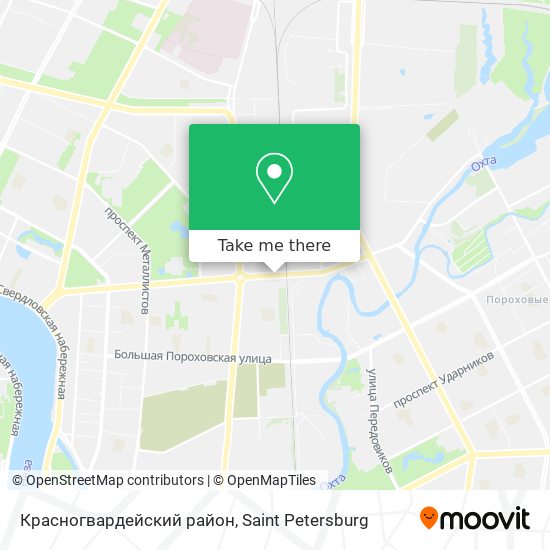 Красногвардейский район map