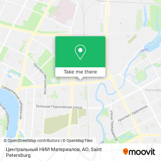 Центральный НИИ Материалов, АО map