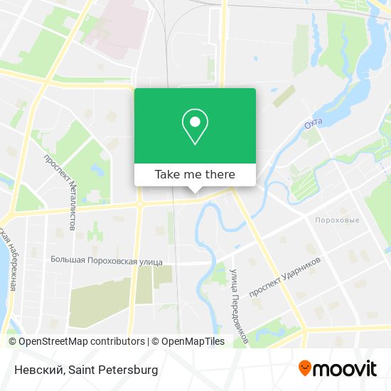 Невский map