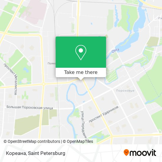 Кореана map
