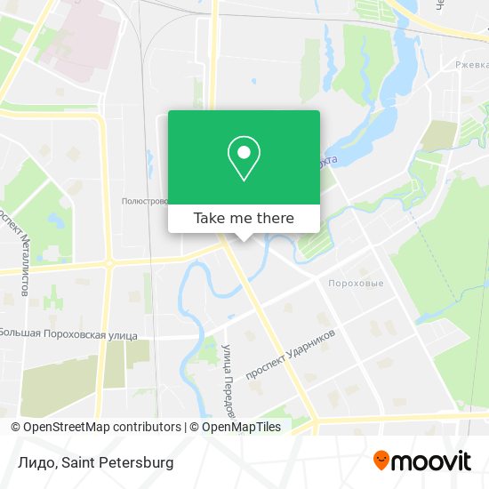 Лидо map