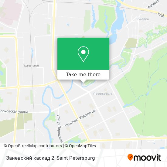 Заневский каскад 2 map