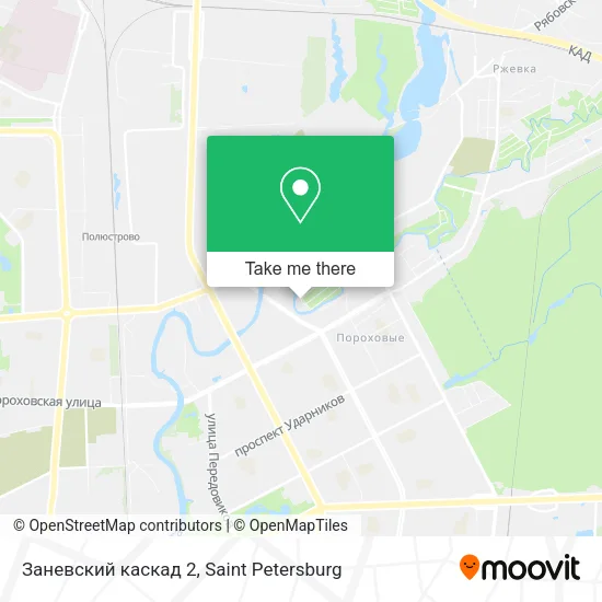 Заневский каскад 2 map