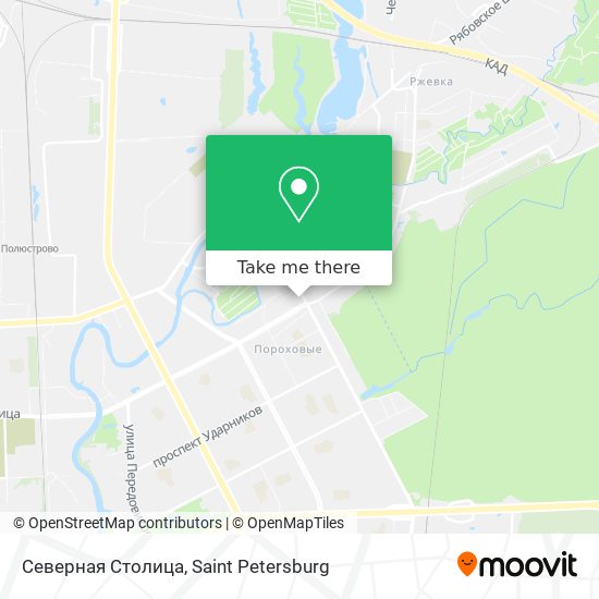 Северная Столица map