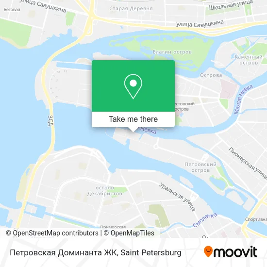 Петровская Доминанта ЖК map