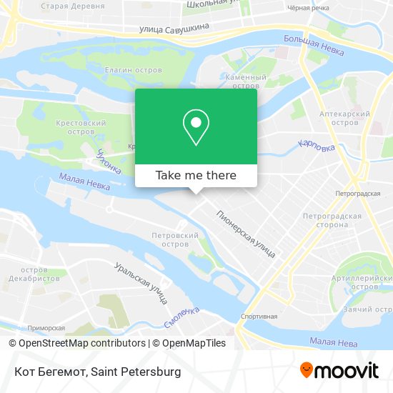 Кот Бегемот map