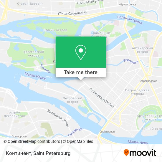 Континент map