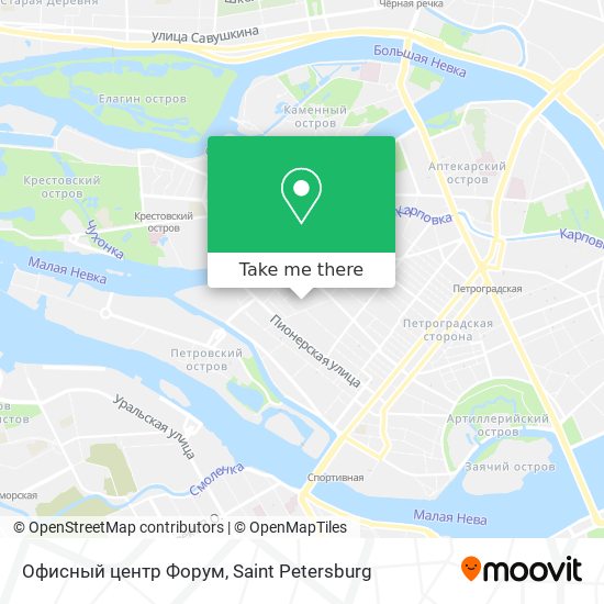 Офисный центр Форум map