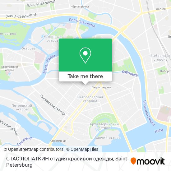 СТАС ЛОПАТКИН студия красивой одежды map