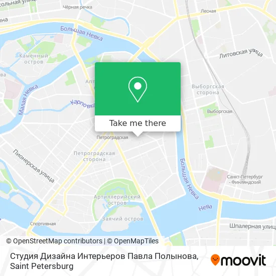 Студия Дизайна Интерьеров Павла Полынова map