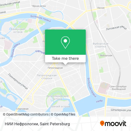 НИИ Нефрологии map