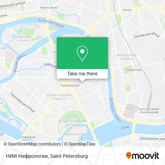 НИИ Нефрологии map