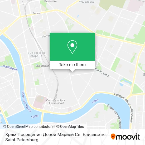 Храм Посещения Девой Марией Св. Елизаветы map