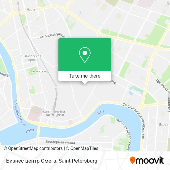 Бизнес-центр Омега map