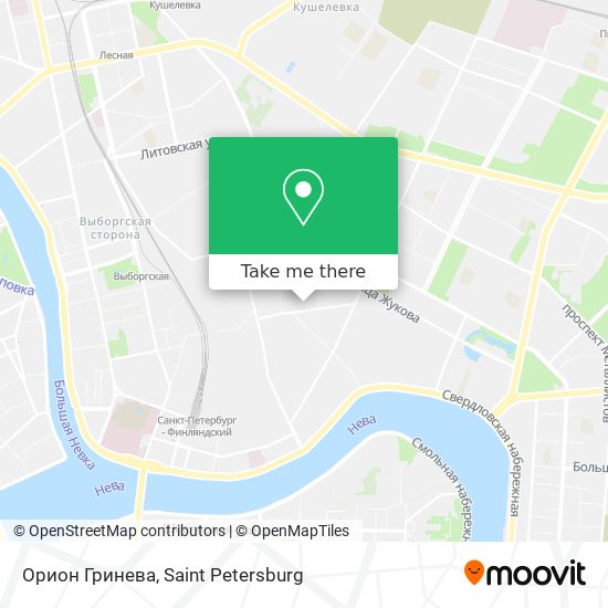 Орион Гринева map