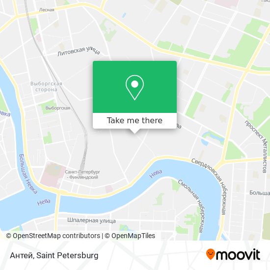 Антей map