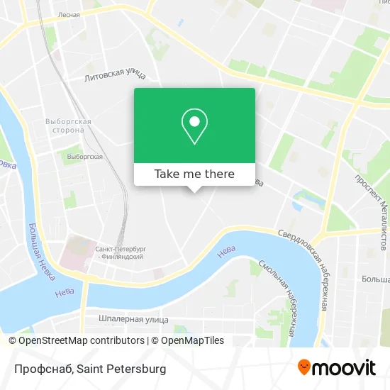 Профснаб map