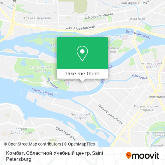 Комбат, Областной Учебный центр map