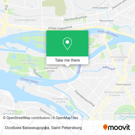 Особняк Бенкендорфа map