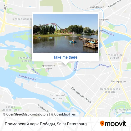 Приморский парк Победы map
