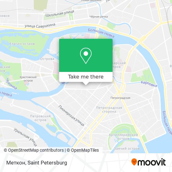Меткон map