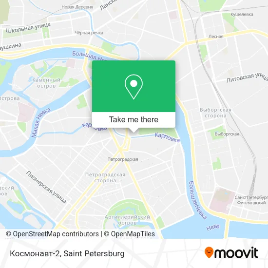 Космонавт-2 map