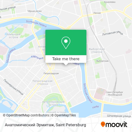 Анатомический Эрмитаж map