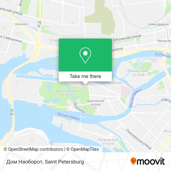 Дом Наоборот map