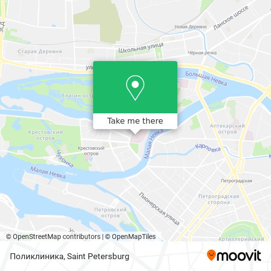 Поликлиника map