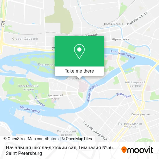 Начальная школа-детский сад, Гимназия №56 map