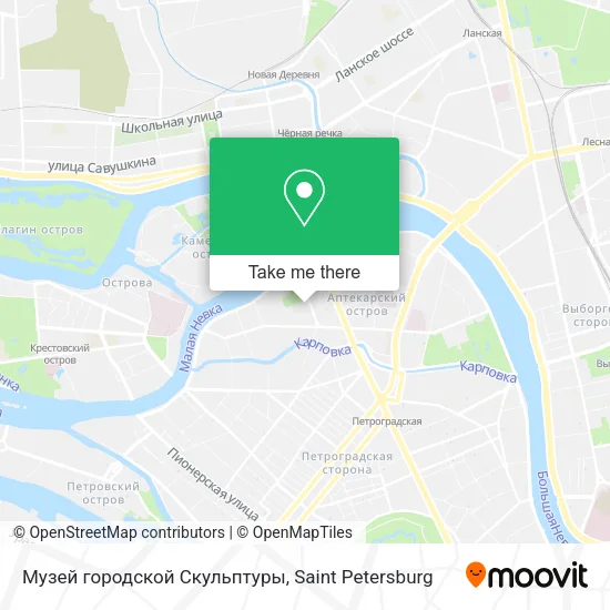 Музей городской Скульптуры map