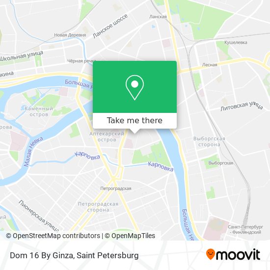 Dom 16 By Ginza map